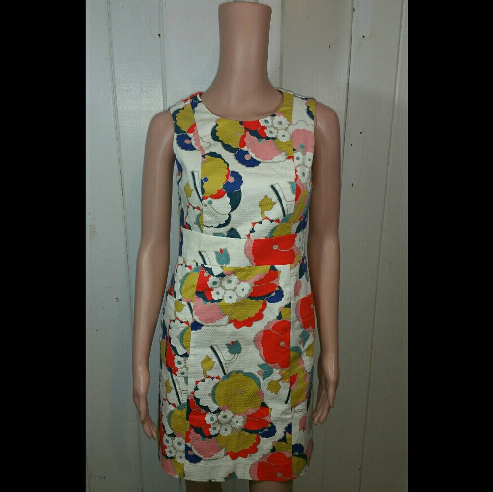 BODEN FLORAL PRINT DRESS